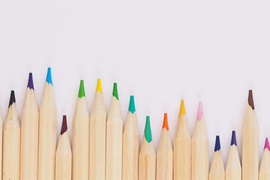 Image of multi-colored pencils